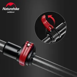 Kije trekkingowe NATUREHIKE ST10 Carbon - ultralekkie i rozciągliwe
